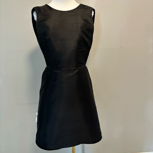 Kate Spade Cutout A-Line Dress Breath of Fresh Air Size 6 Black - Picture 6 of 13